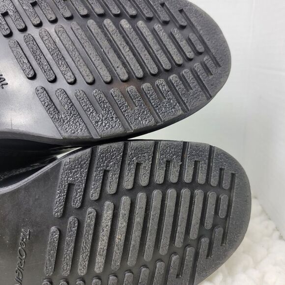 Dr. Martens 1460 Mono Mens Boots Size 10 M Black Leather Lace Up 8-Eye - Picture 10 of 10